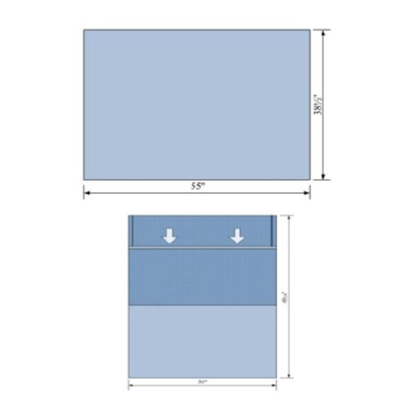 Pack Peri/GYN I With Back Table Cover 44x90